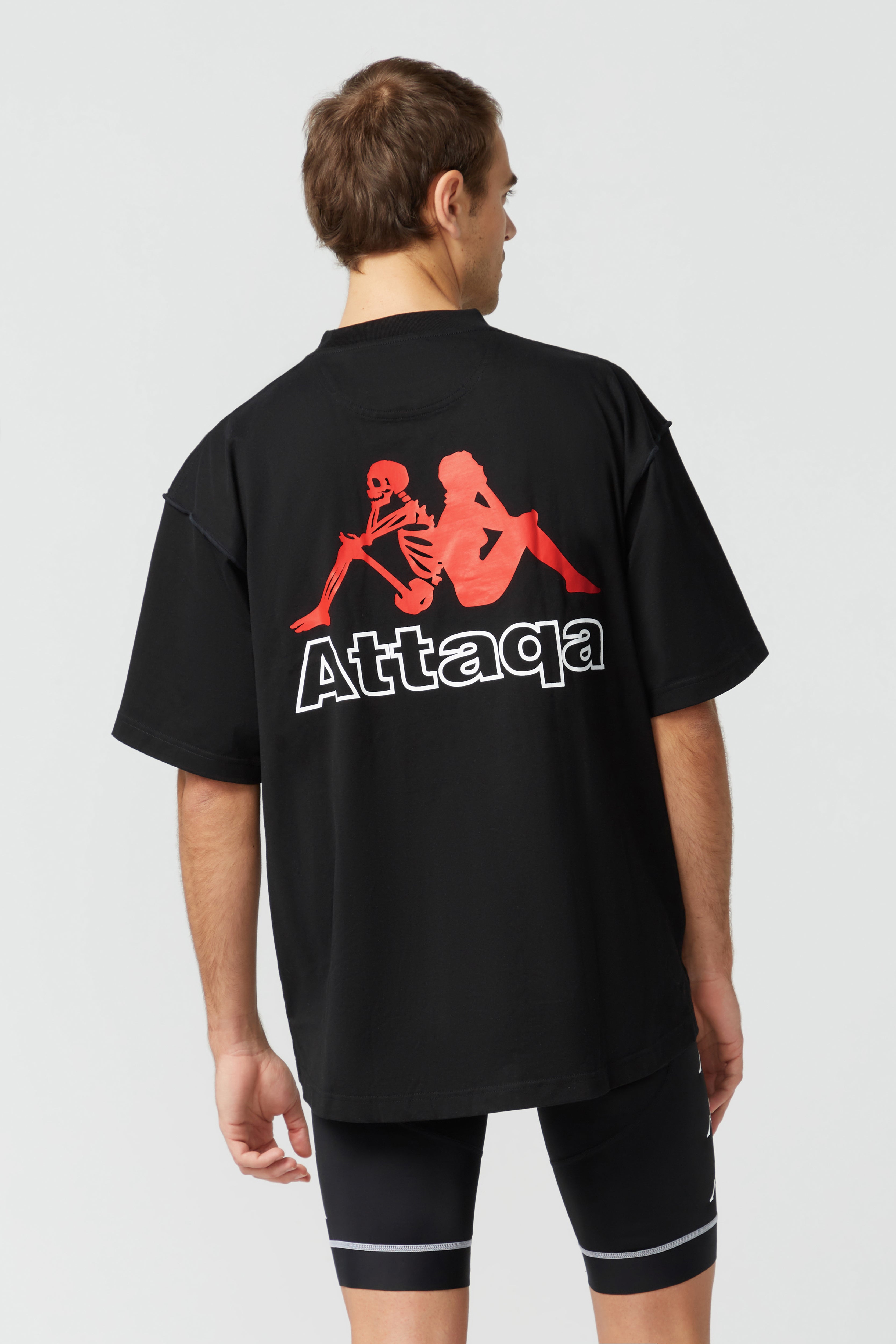 ATQ KAPPA SS Black Tee – Attaquer | T-Shirts