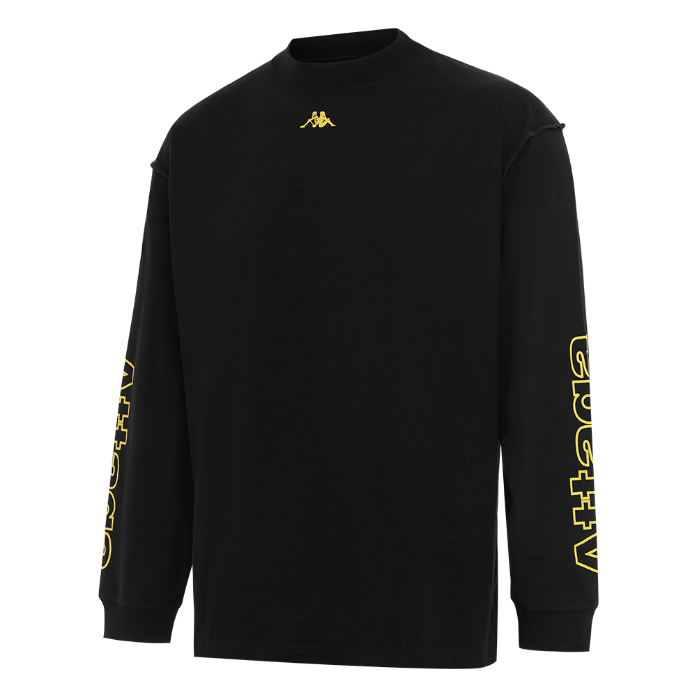 ATQ KAPPA LS Black Tee Attaquer