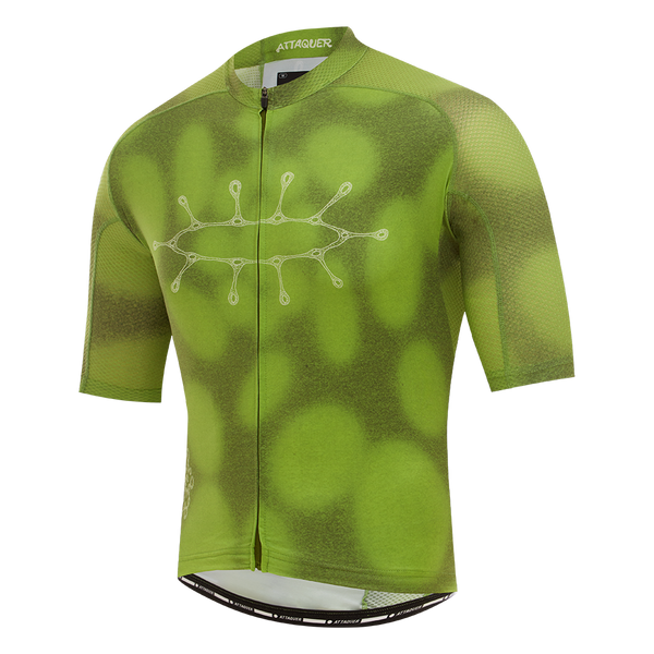 Attaquer Mens SOL Amphibian All Day Jersey Green feature display