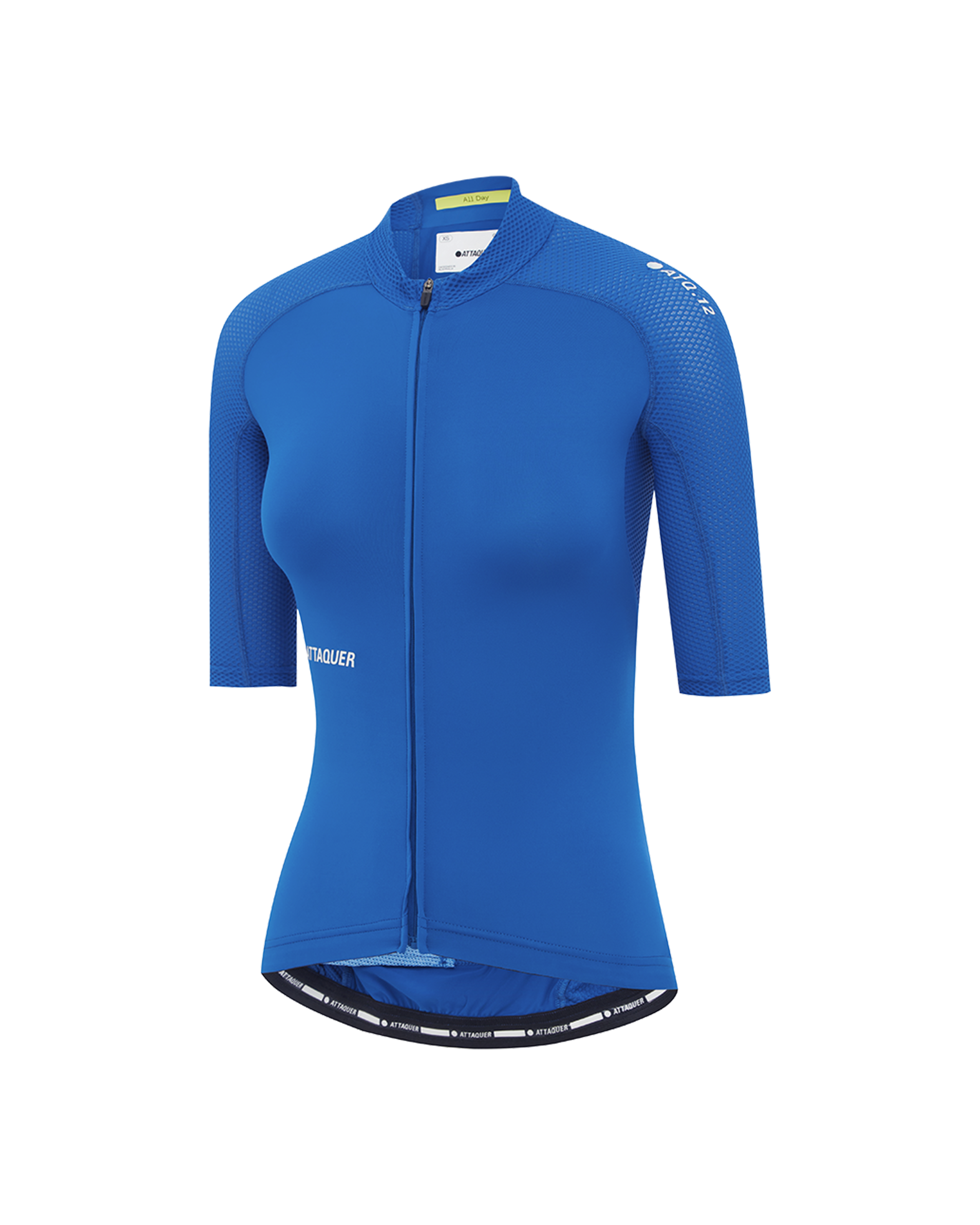 Womens All Day Jersey Adriatic Blue Attaquer Womens Cycling Jerseys