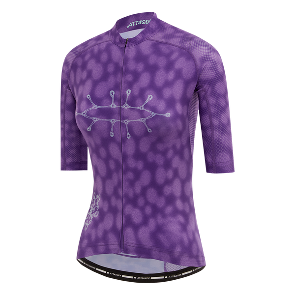 Attaquer Womens SOL Amphibian All Day Jersey Purple feature display