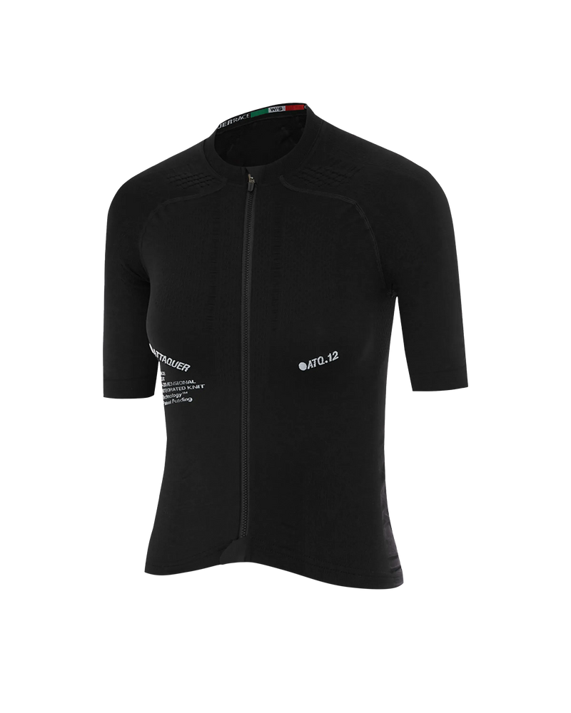 OrbKnit™️ Womens Race Jersey Black