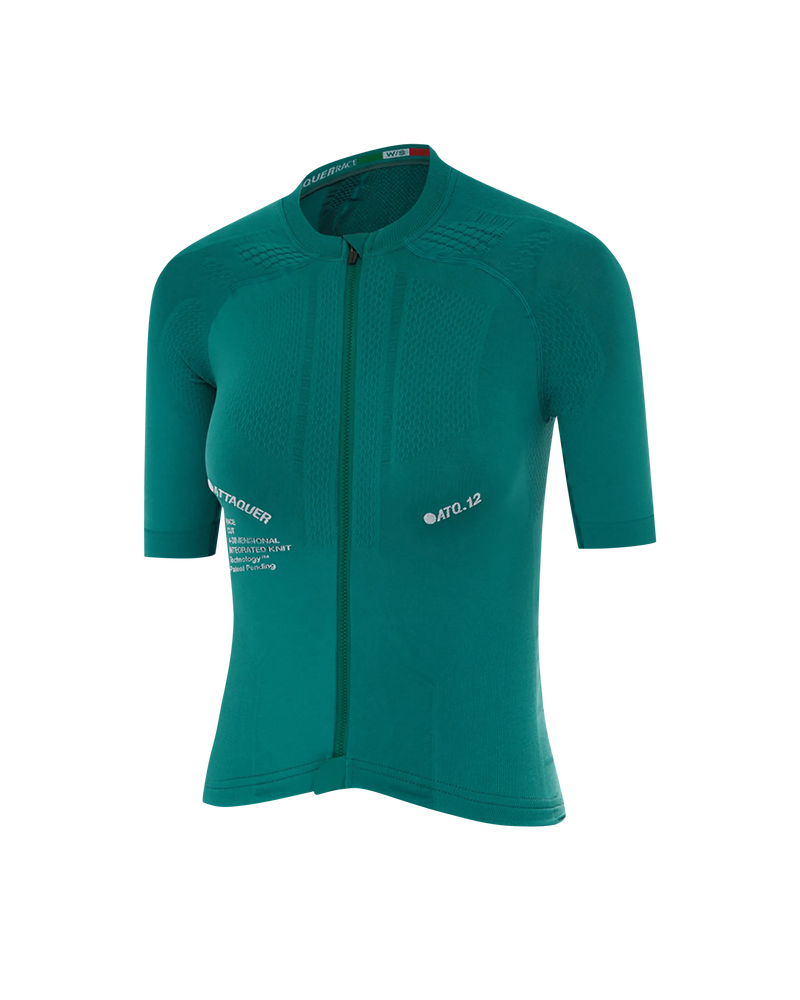 OrbKnit™️ Womens Race Jersey Emerald
