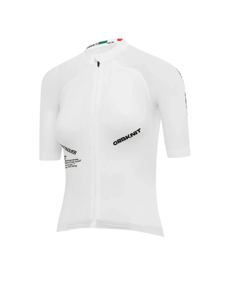 OrbKnit™️ Womens Race Jersey White