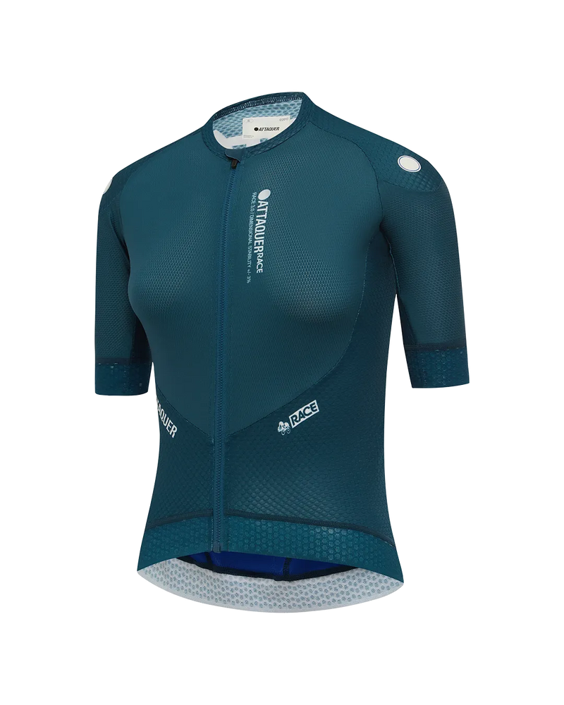Womens Race Jersey Kelp