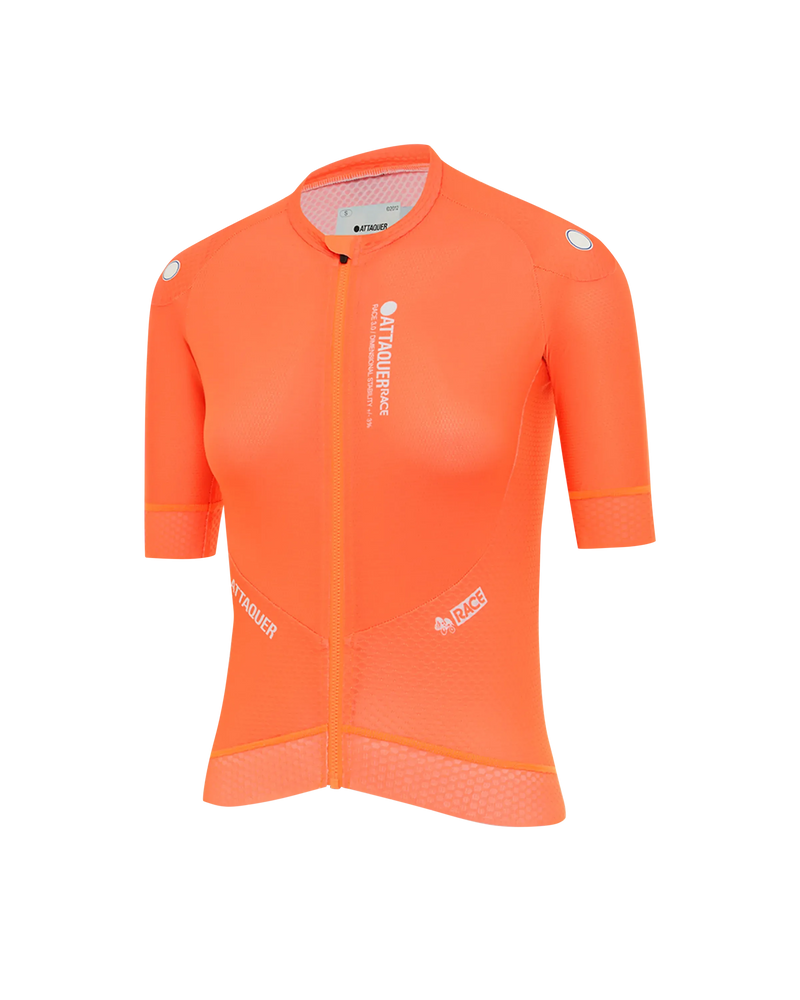 Womens Race Jersey Solar Orange
