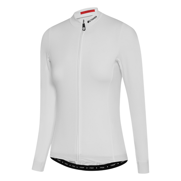 Attaquer Womens A-Line Winter LS Jersey 2.0 White feature display