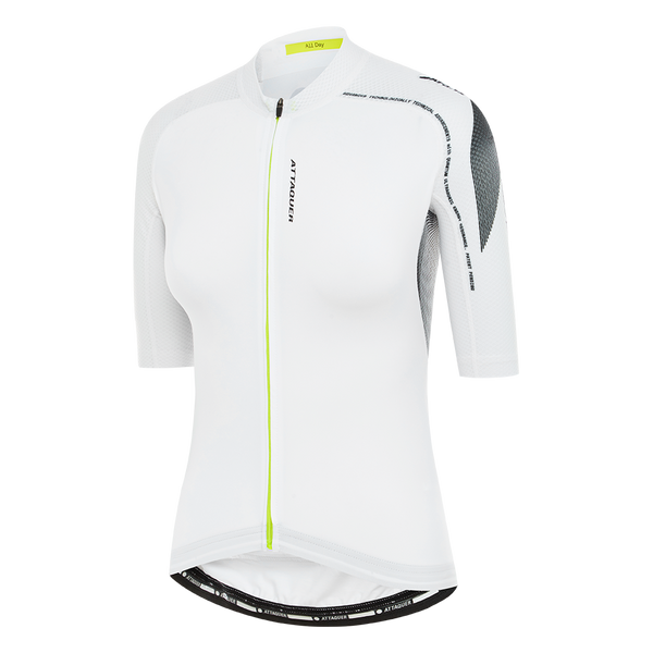 Womens All Day Jersey Parametric White/Black feature display