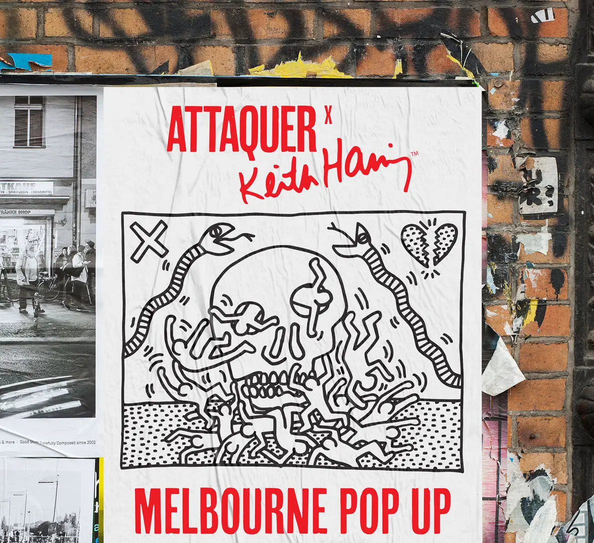 Attaquer X Keith Haring 2019 Melbourne Pop-Up Store