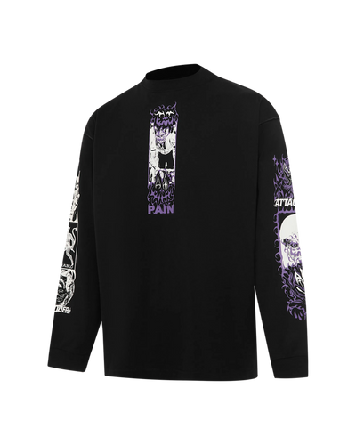 ATQ Jump Rope Pain Long Sleeve T-Shirt feature display
