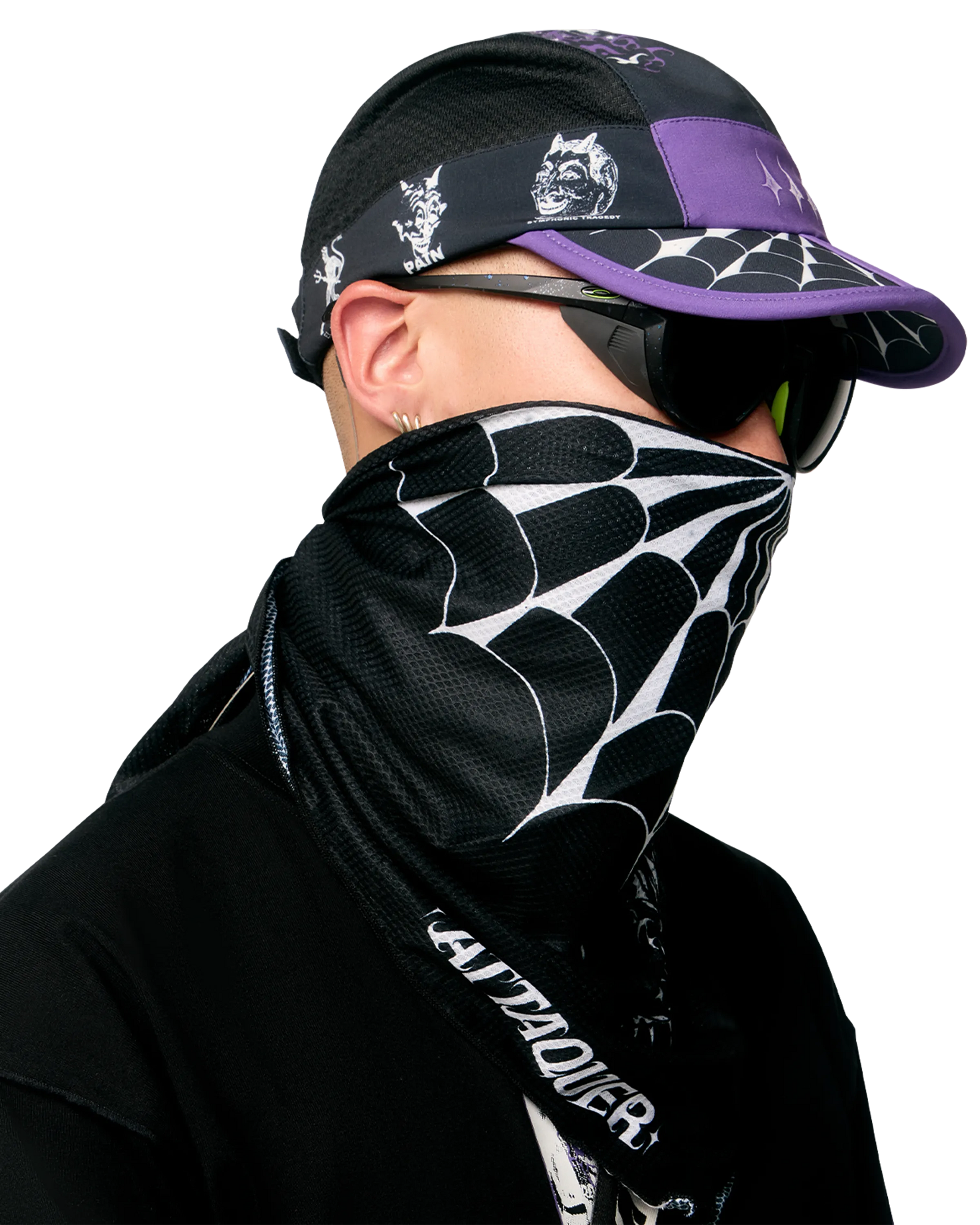 ATQ Jump Rope Web Tech Cap-Attaquer-Attaquer