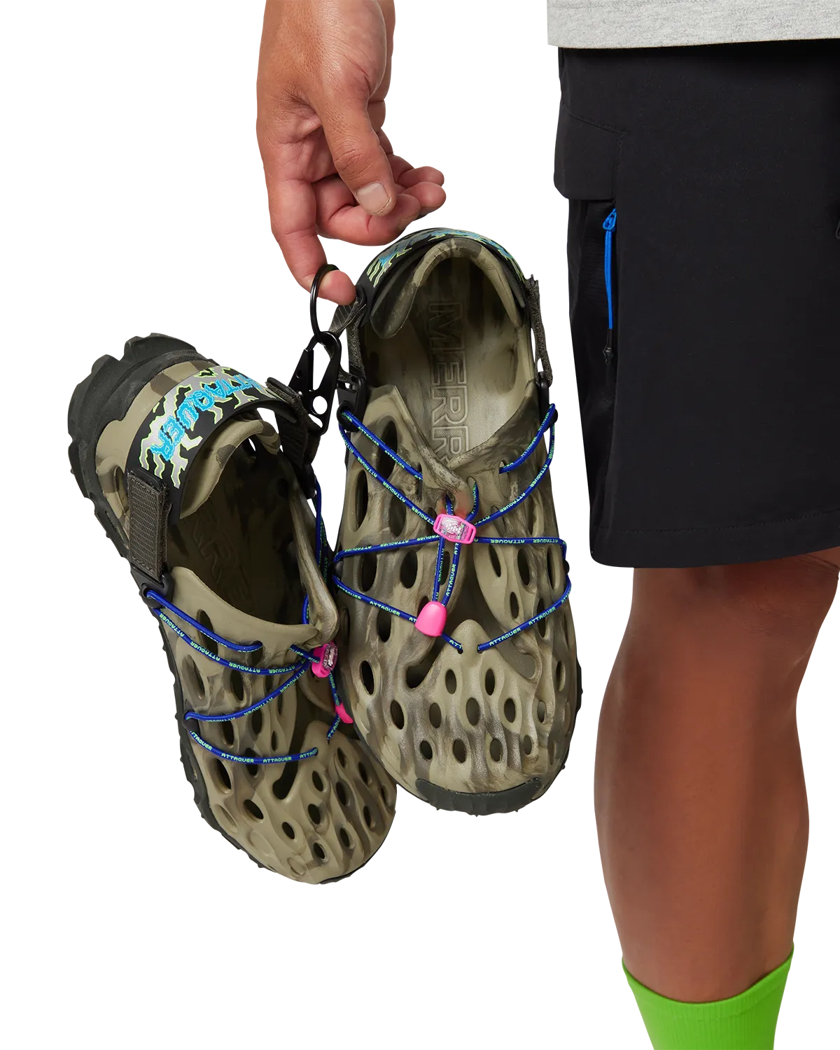 ATQ x Merrell Hydro Moc AT Cage Olive-Attaquer-Attaquer