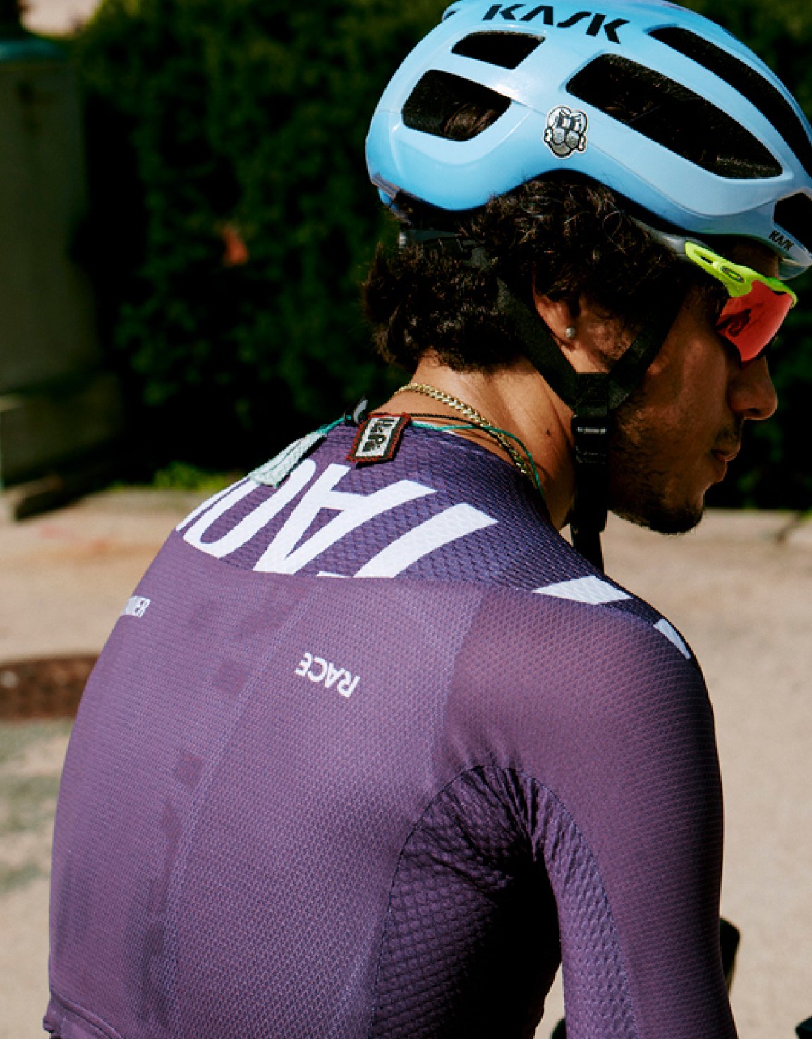 Attaquer Race jersey shoulder detail