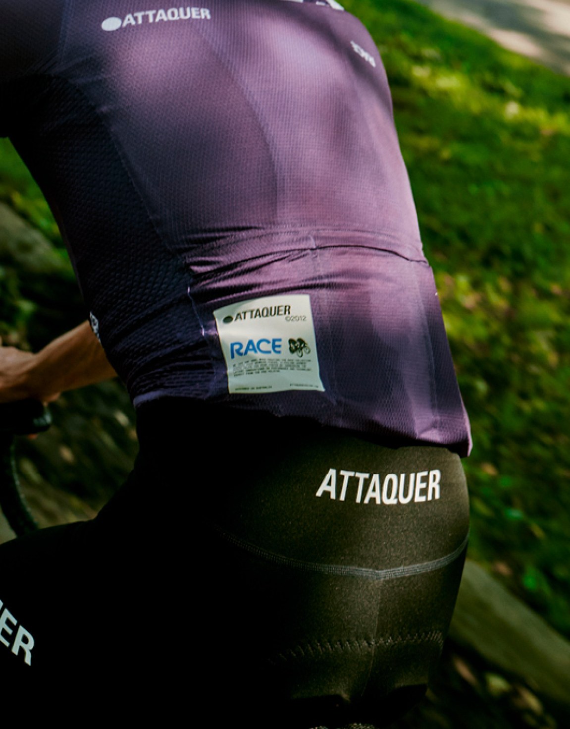 Attaquer Race jersey rear pocket detail