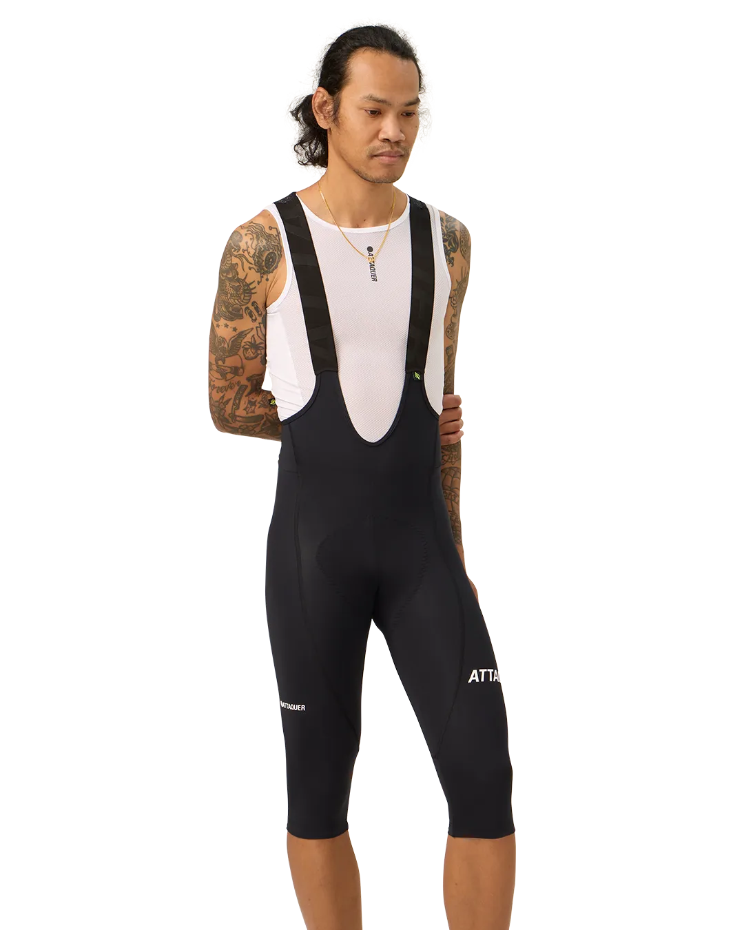 All Day 3/4 Bib Black-Attaquer-Attaquer