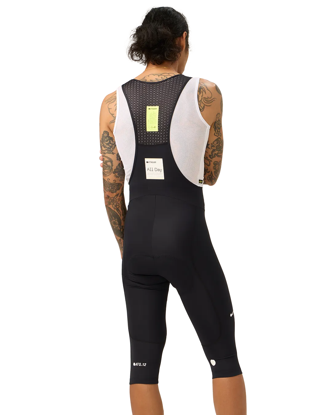 All Day 3/4 Bib Black-Attaquer-Attaquer