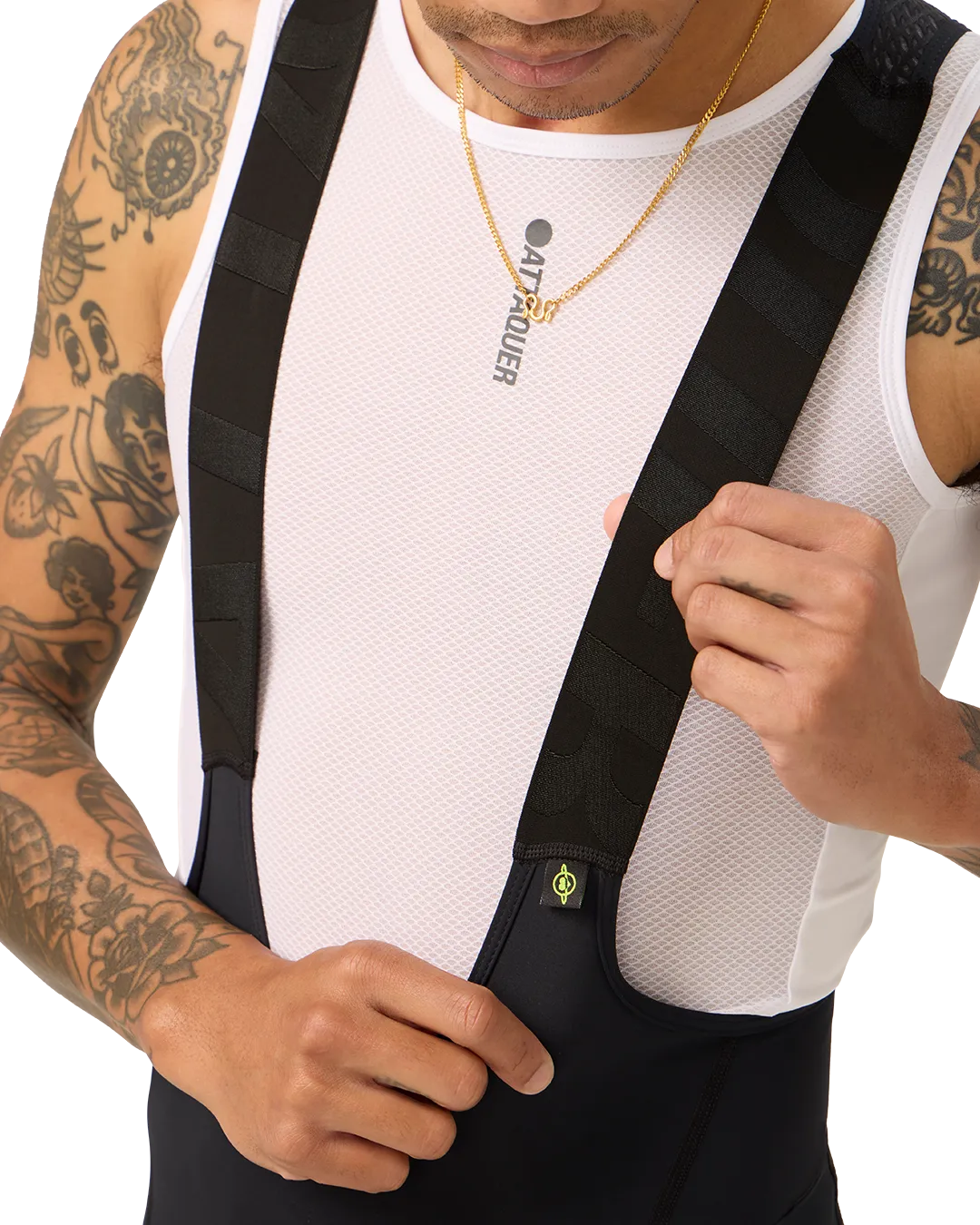 All Day 3/4 Bib Black-Attaquer-Attaquer