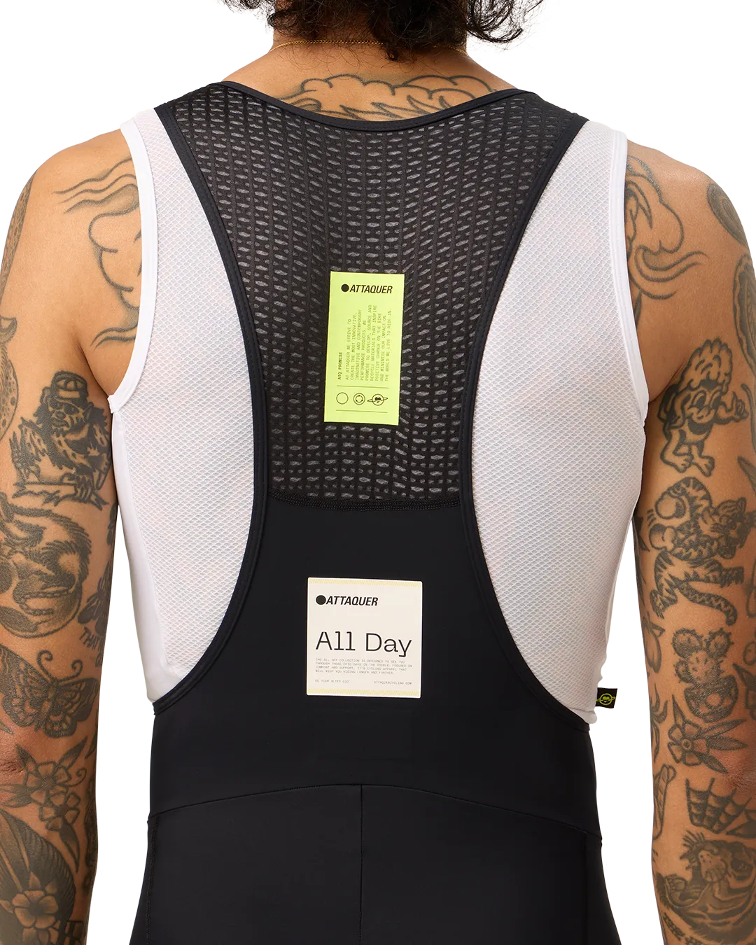 All Day 3/4 Bib Black-Attaquer-Attaquer