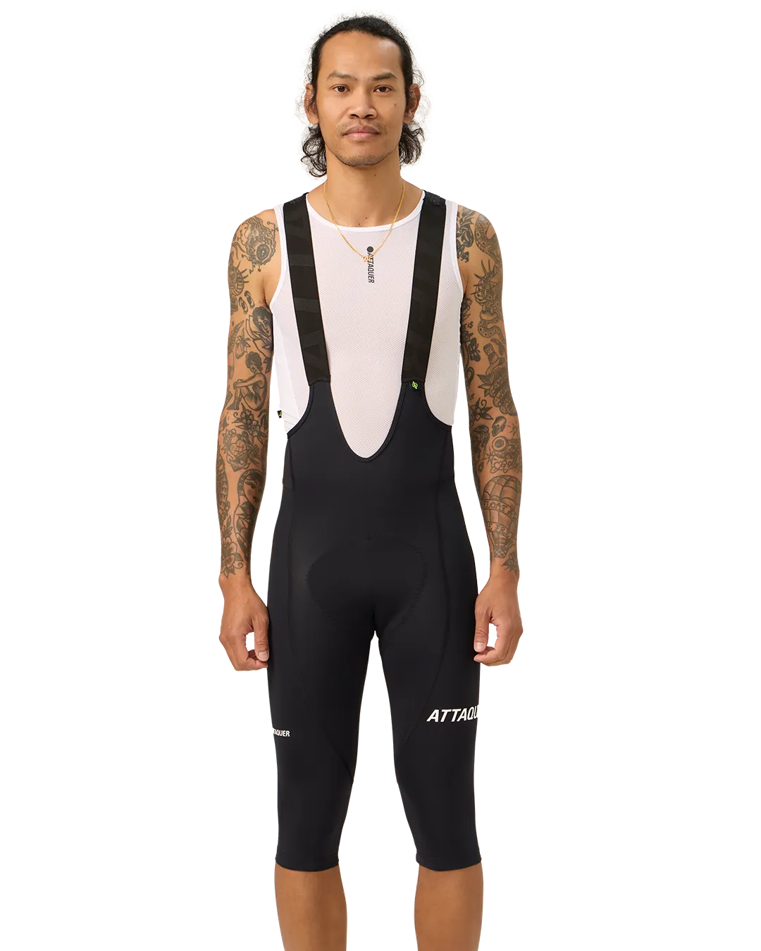 All Day 3/4 Bib Black-Attaquer-Attaquer