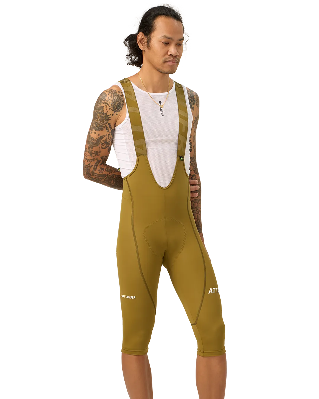 All Day 3/4 Bib Moss-Attaquer-Attaquer