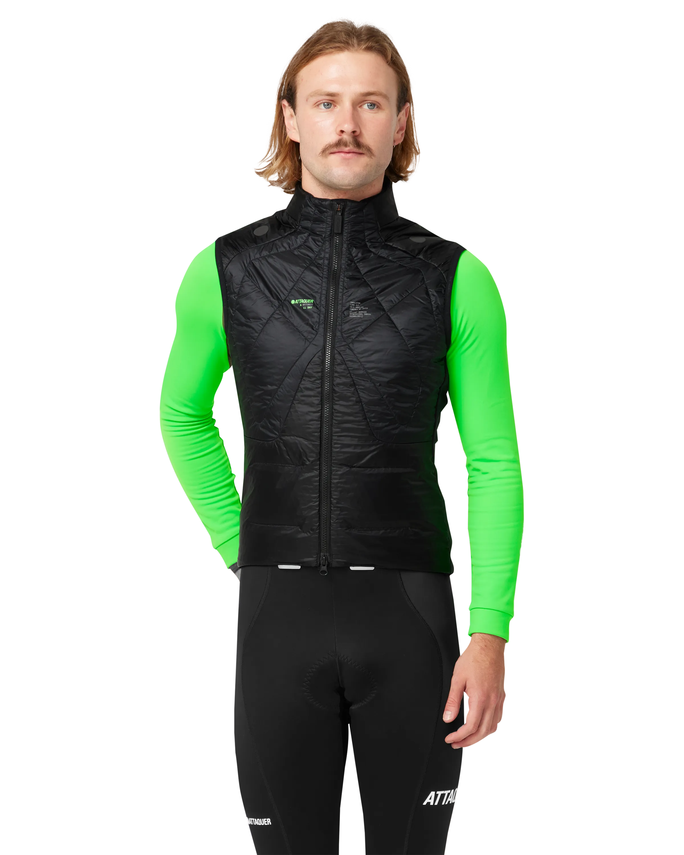 All Day Anatomic Insulator Gilet Black | Attaquer