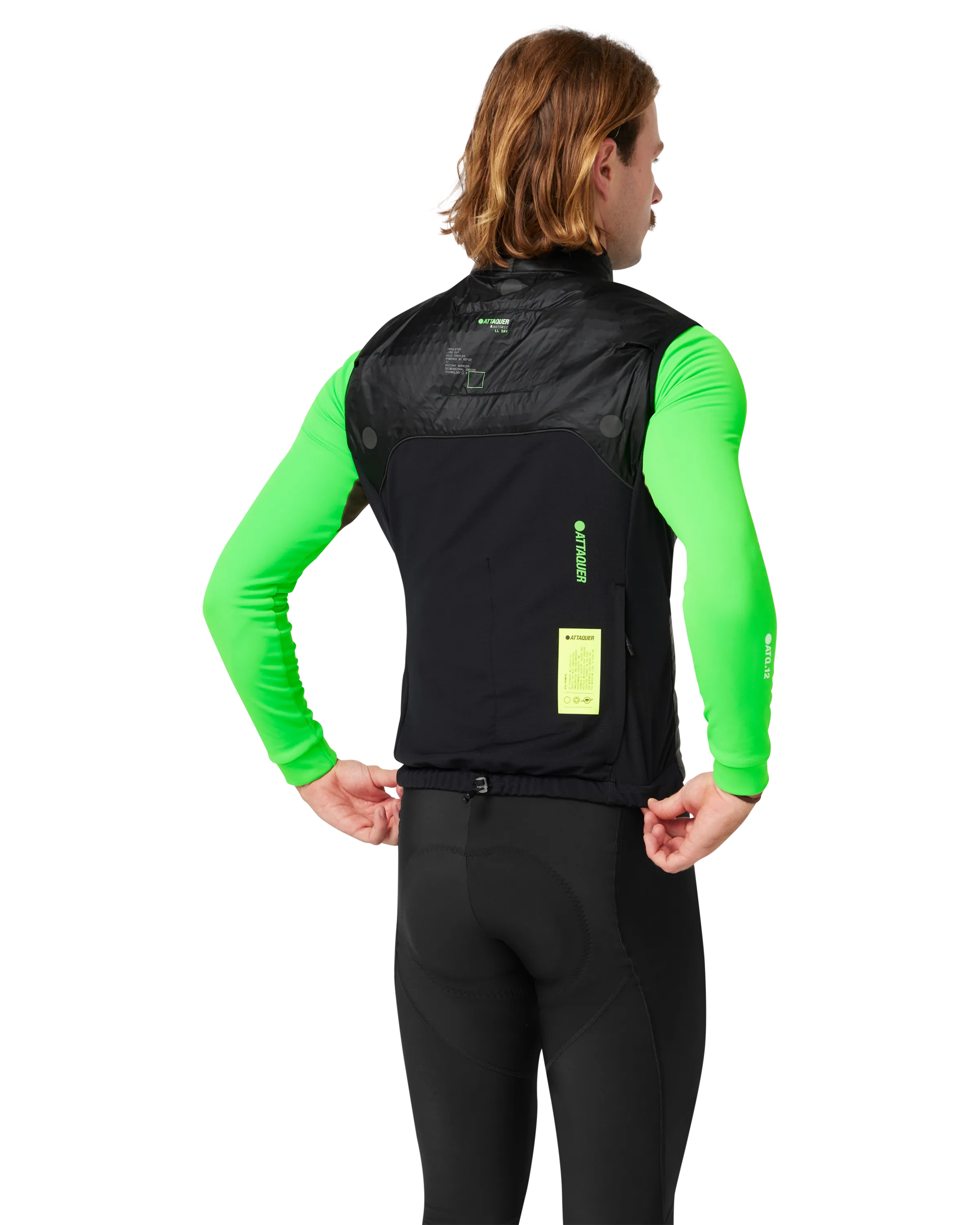 All Day Anatomic Insulator Gilet Black | Attaquer