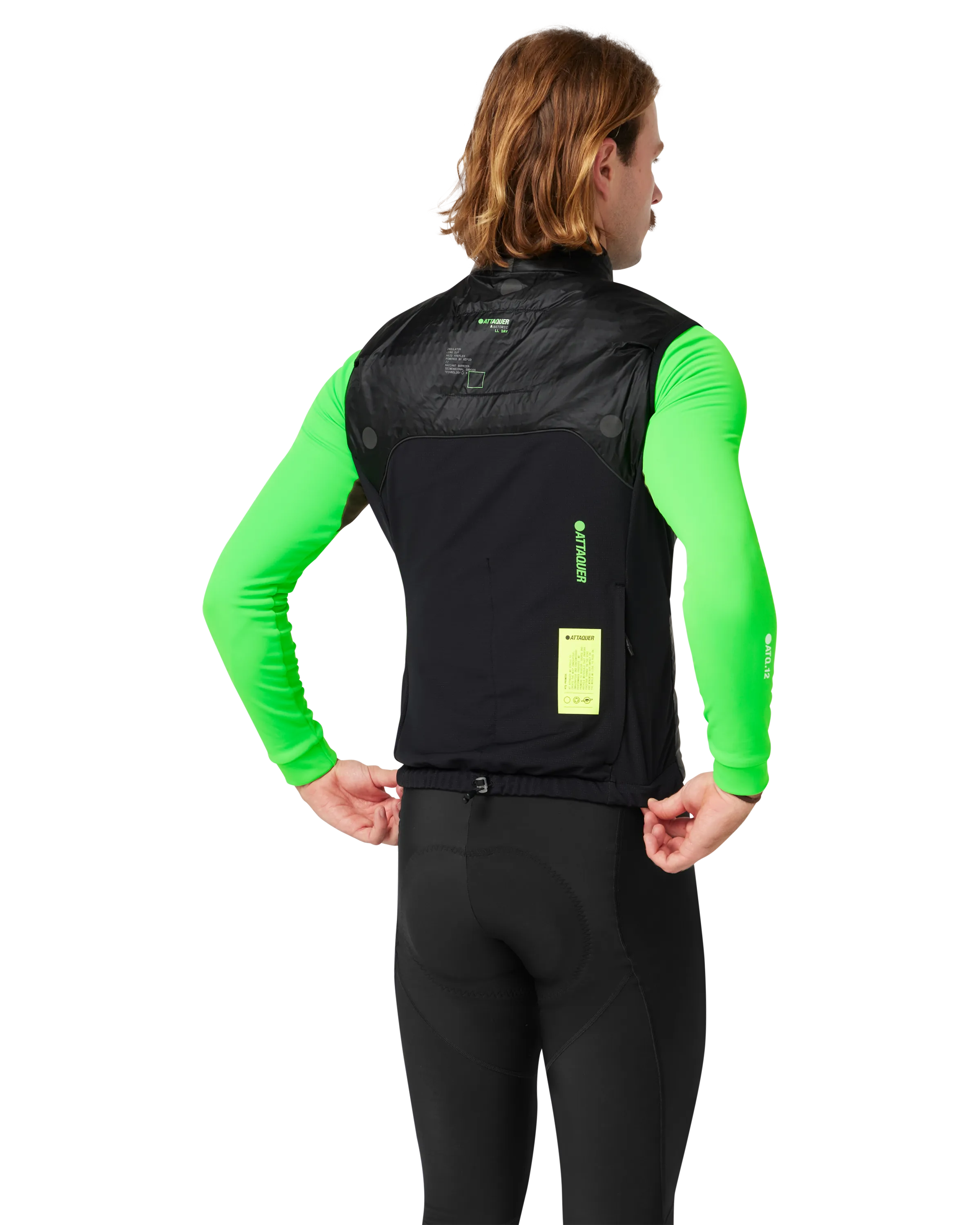 All Day Anatomic Insulator Gilet Black-Attaquer Dead Stock-Attaquer