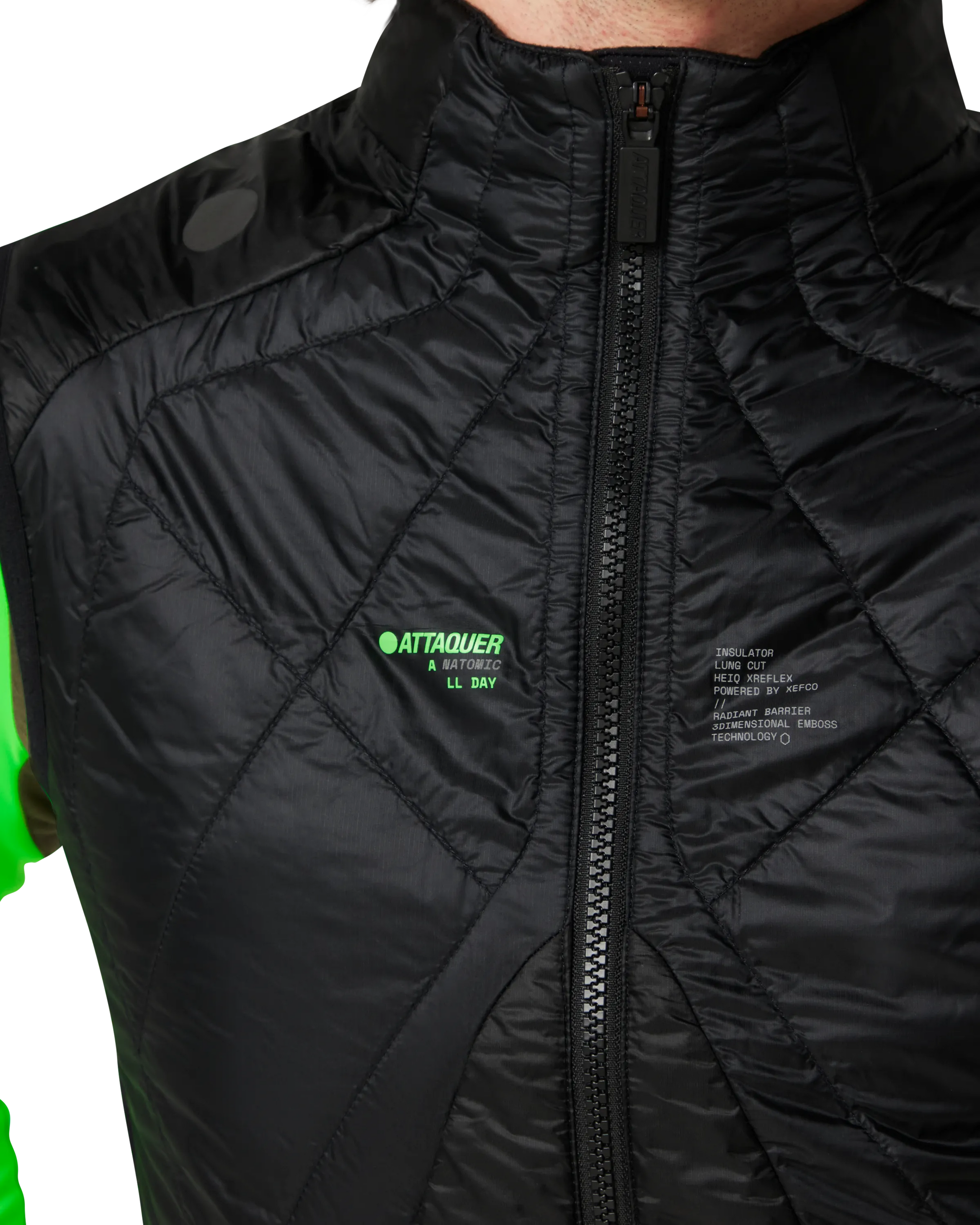 All Day Anatomic Insulator Gilet Black-Attaquer Dead Stock-Attaquer