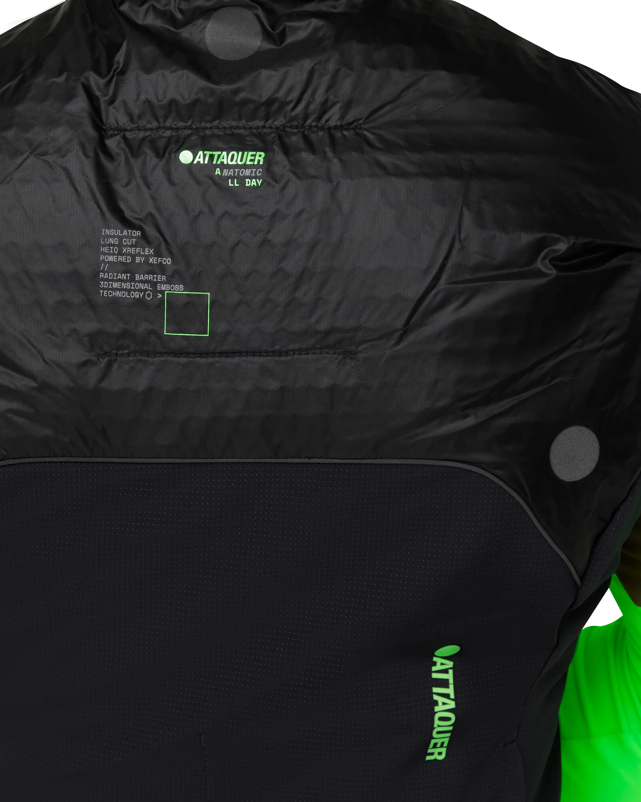 All Day Anatomic Insulator Gilet Black-Attaquer Dead Stock-Attaquer