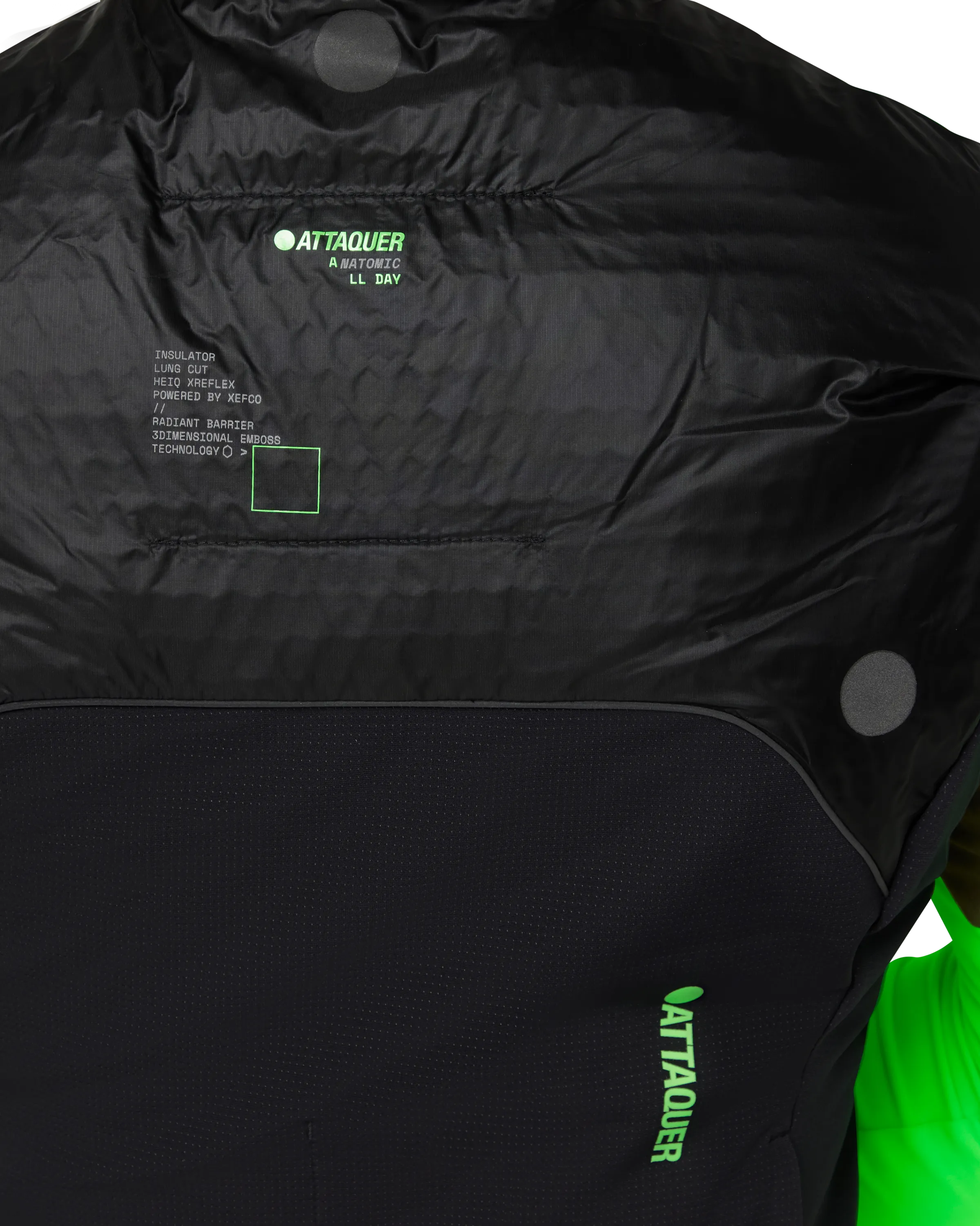 All Day Anatomic Insulator Gilet Black-Attaquer Dead Stock-Attaquer