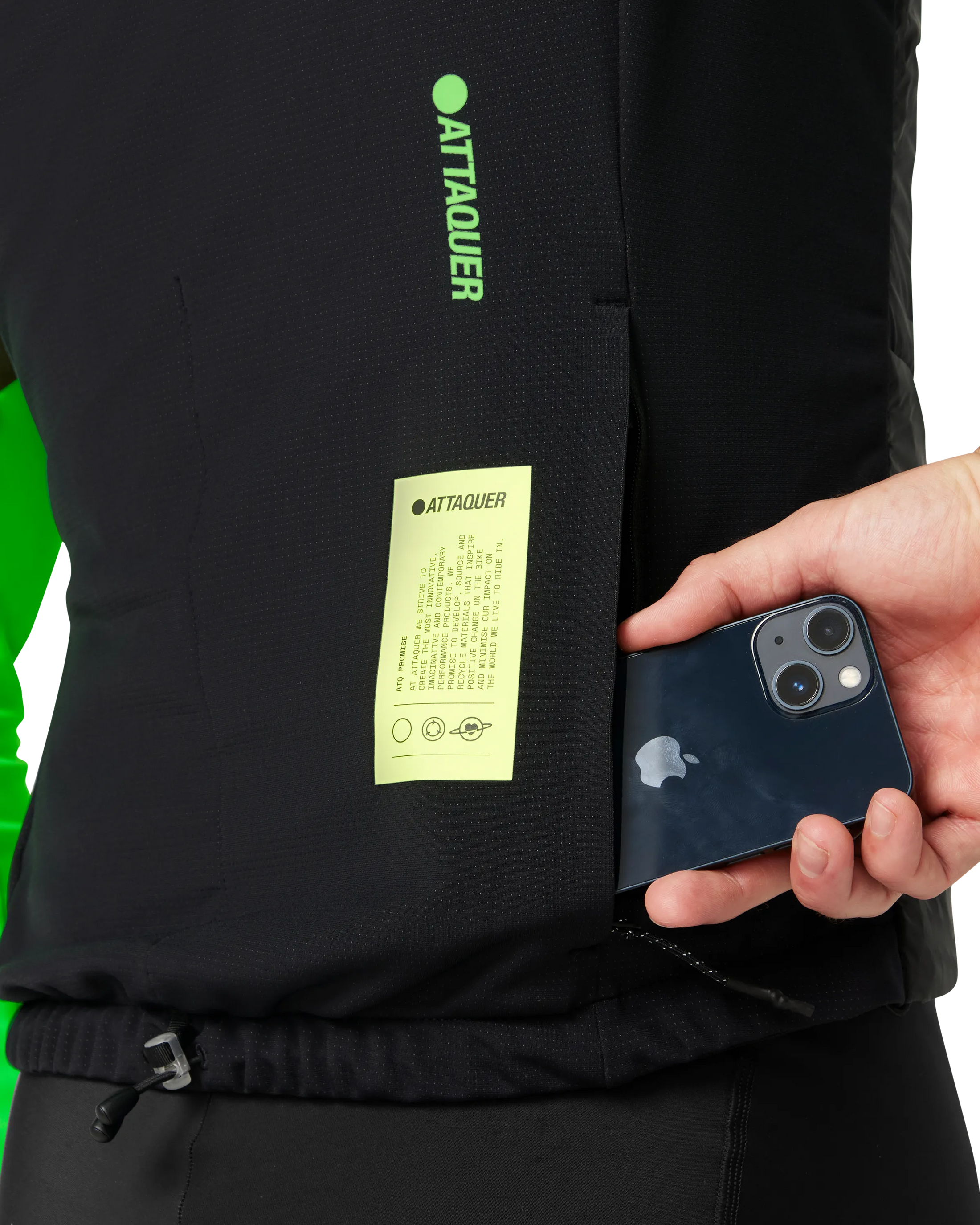 All Day Anatomic Insulator Gilet Black | Attaquer