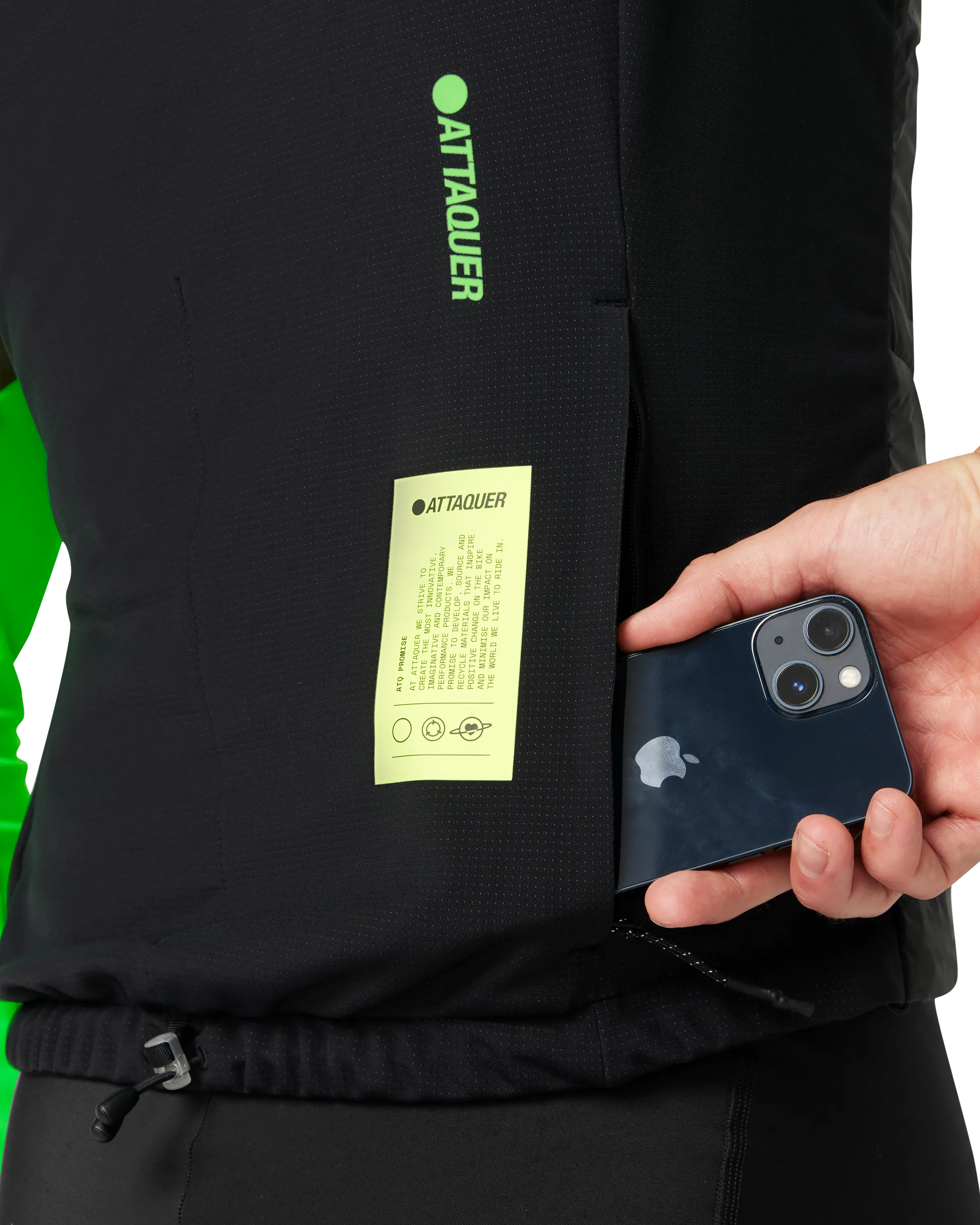 All Day Anatomic Insulator Gilet Black-Attaquer Dead Stock-Attaquer