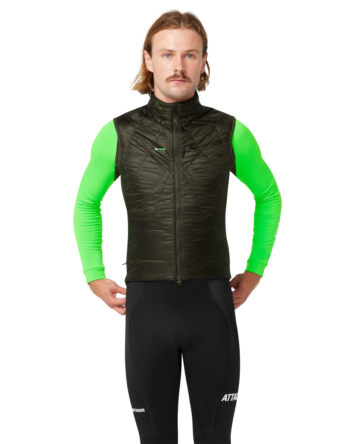 All Day Anatomic Insulator Gilet Pine-Attaquer Dead Stock-Attaquer