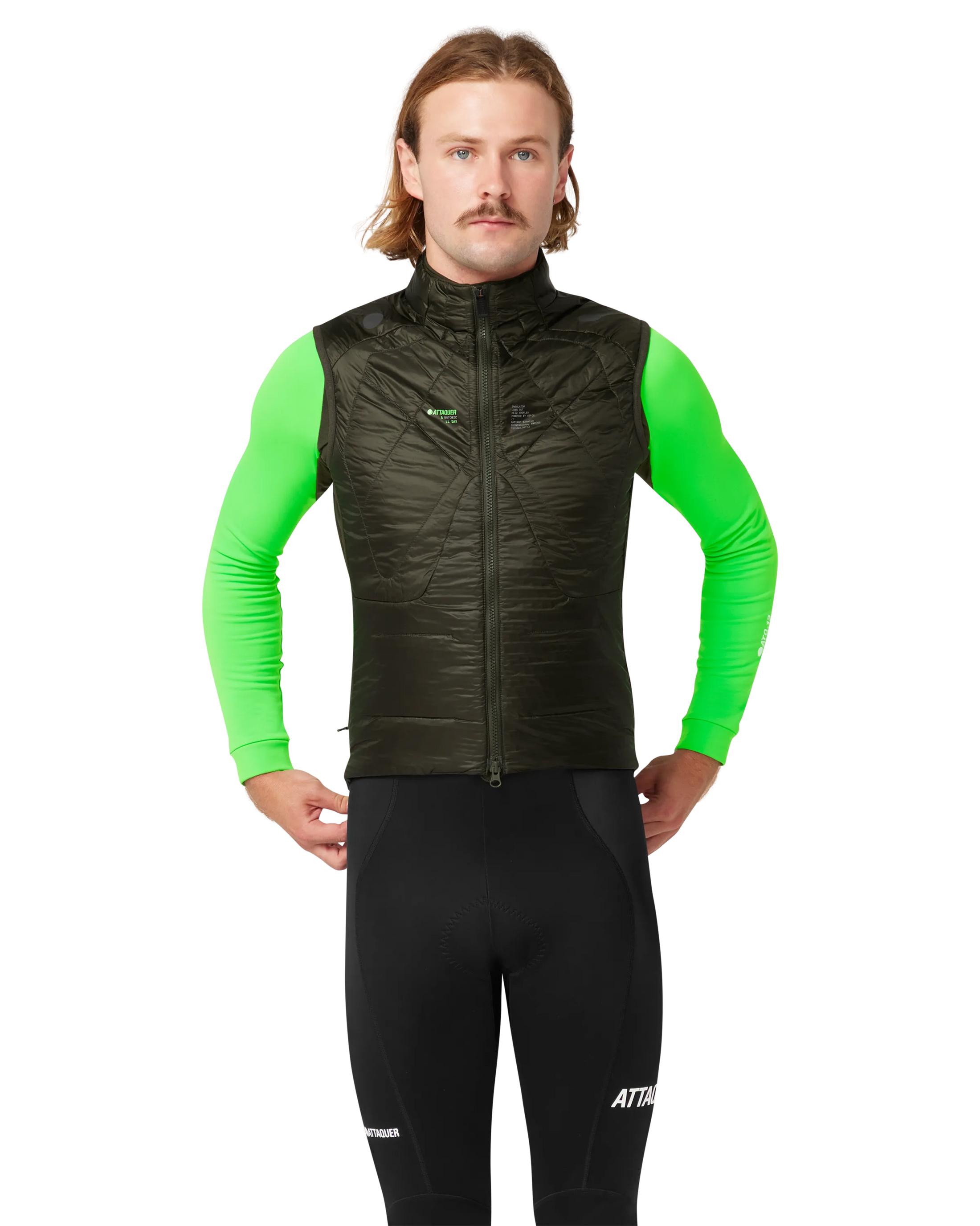 All Day Anatomic Insulator Gilet Pine-Attaquer Dead Stock-Attaquer