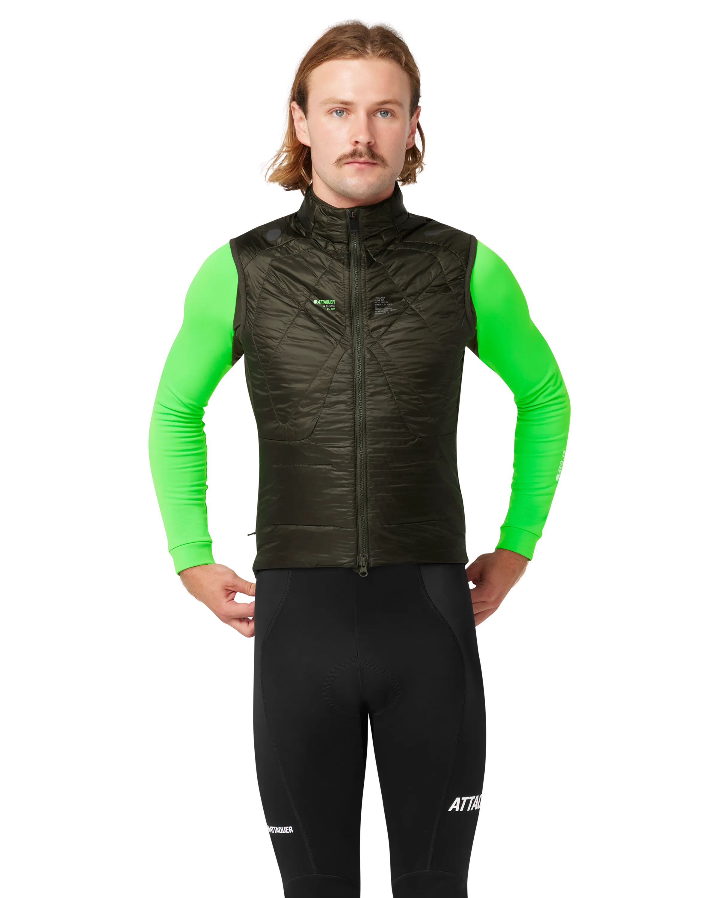 All Day Anatomic Insulator Gilet Pine-Attaquer Dead Stock-Attaquer