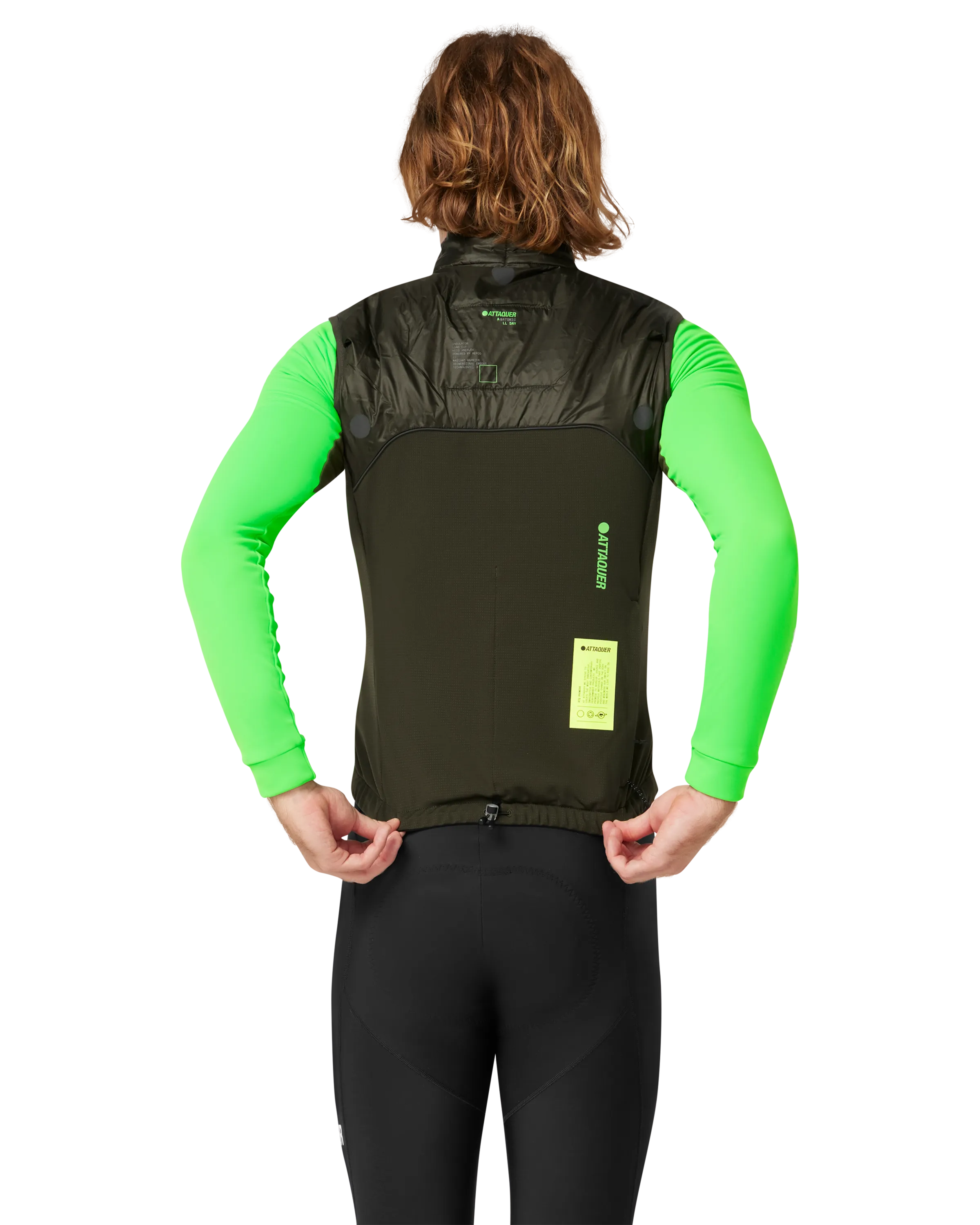 All Day Anatomic Insulator Gilet Pine-Attaquer Dead Stock-Attaquer
