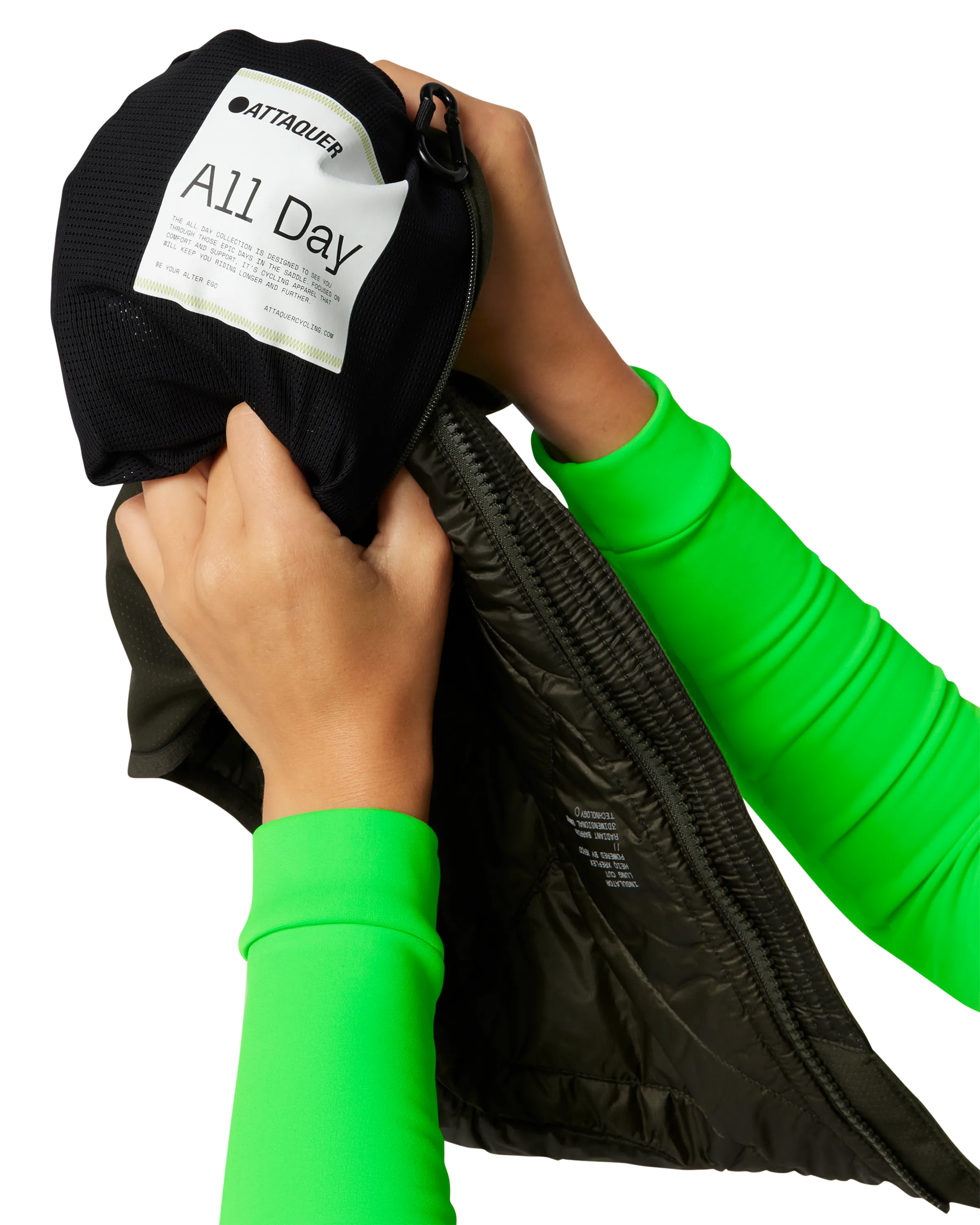 All Day Anatomic Insulator Gilet Pine-Attaquer Dead Stock-Attaquer