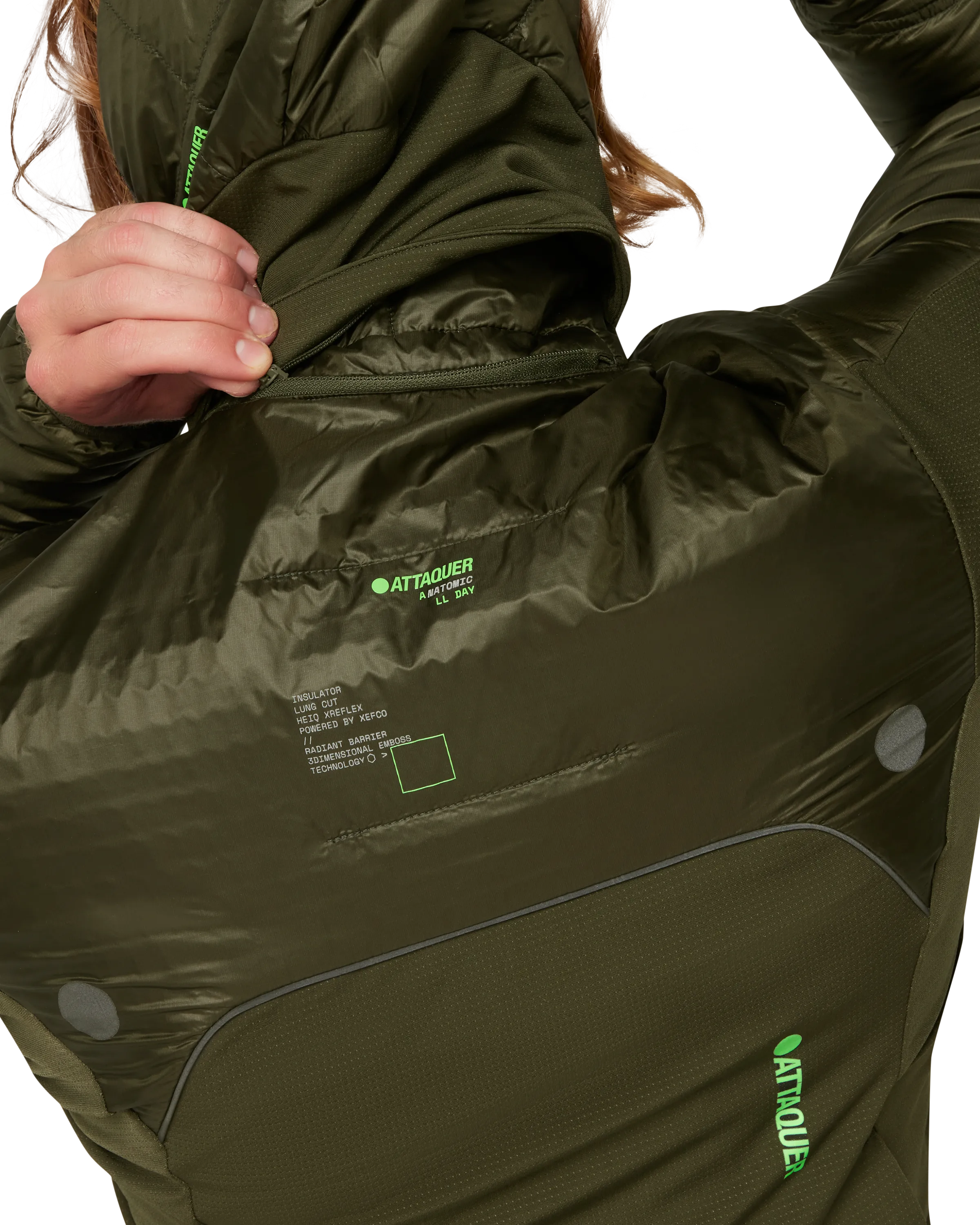 All Day Anatomic Insulator Jacket Pine-Attaquer Dead Stock-Attaquer
