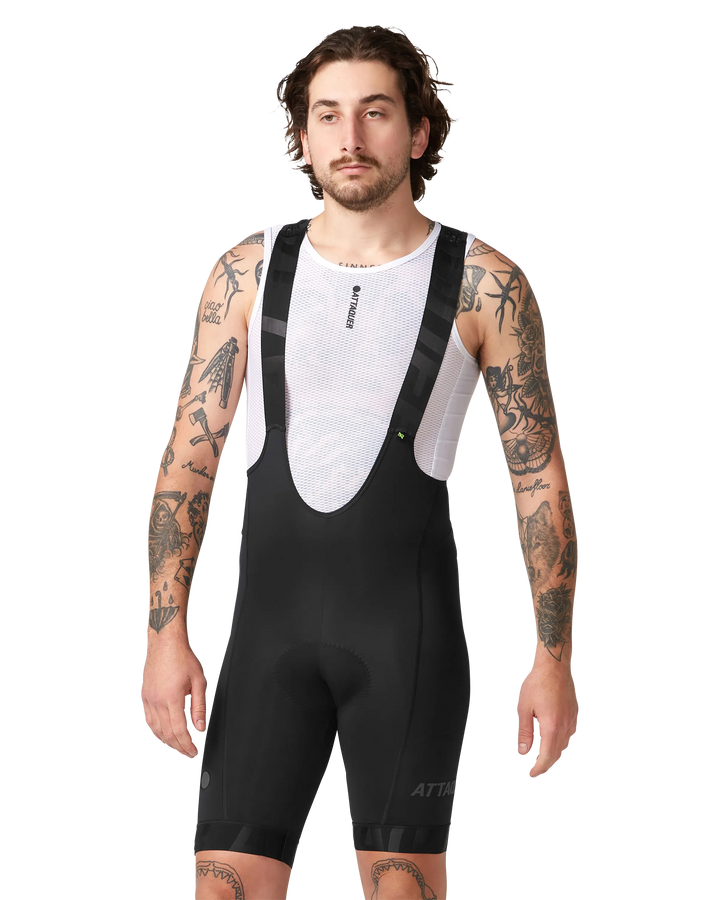 All Day Bib Short Black/Tonal-Attaquer-Attaquer