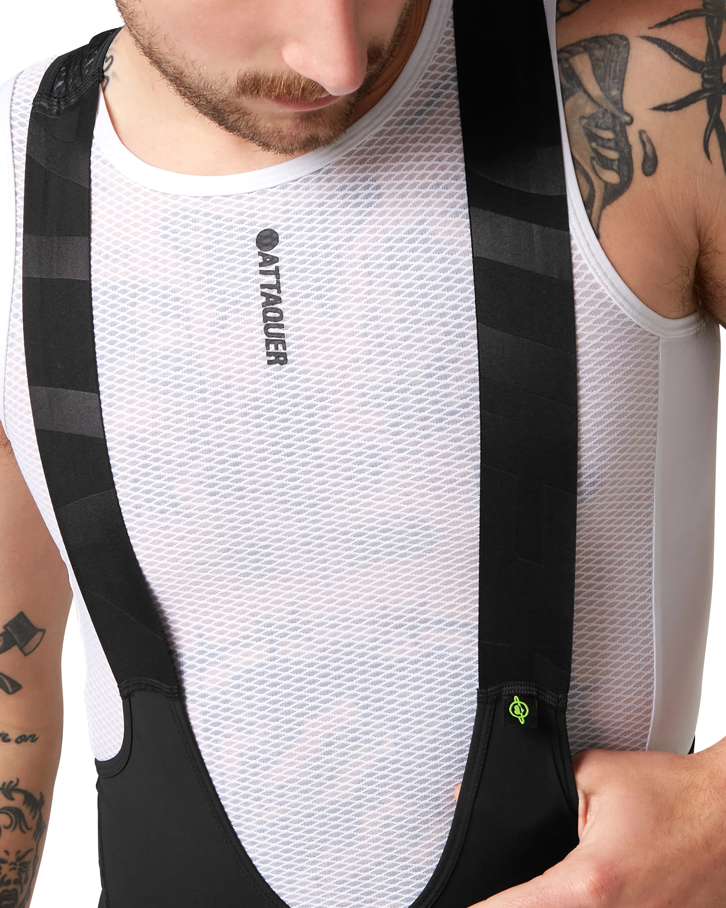 All Day Bib Short Black/Tonal-Attaquer-Attaquer