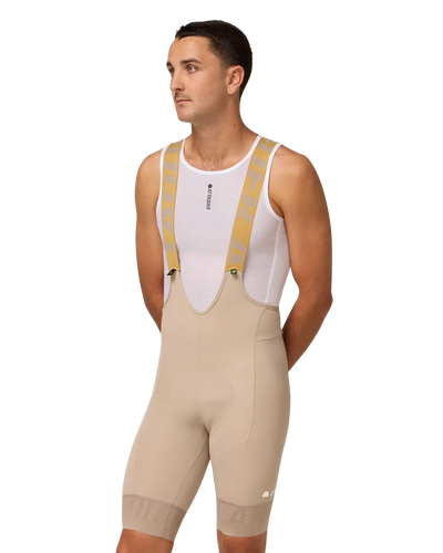 All Day Bib Short Eggshell-Attaquer-Attaquer