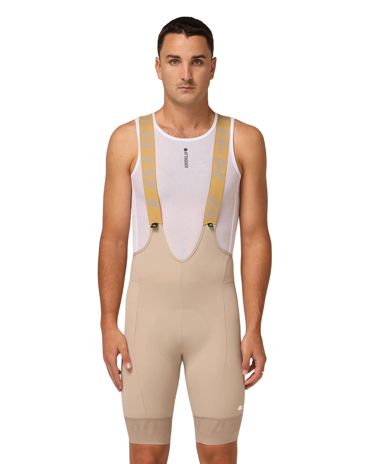 All Day Bib Short Eggshell-Attaquer-Attaquer