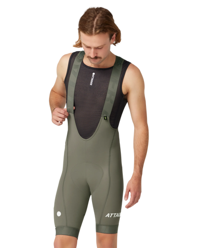 All Day Bib Short Grey Smoke-Attaquer-Attaquer
