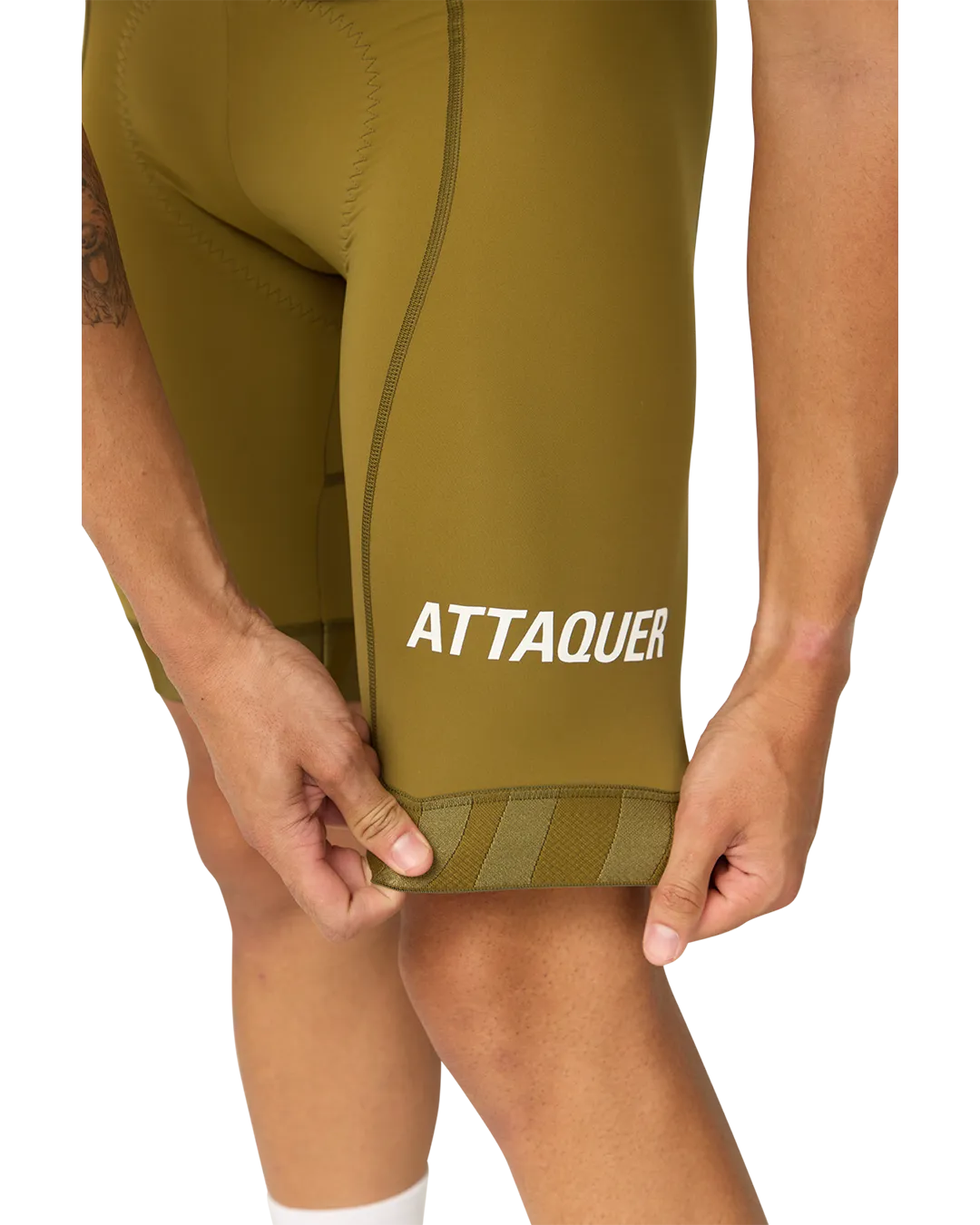 All Day Bib Short Moss-Attaquer-Attaquer
