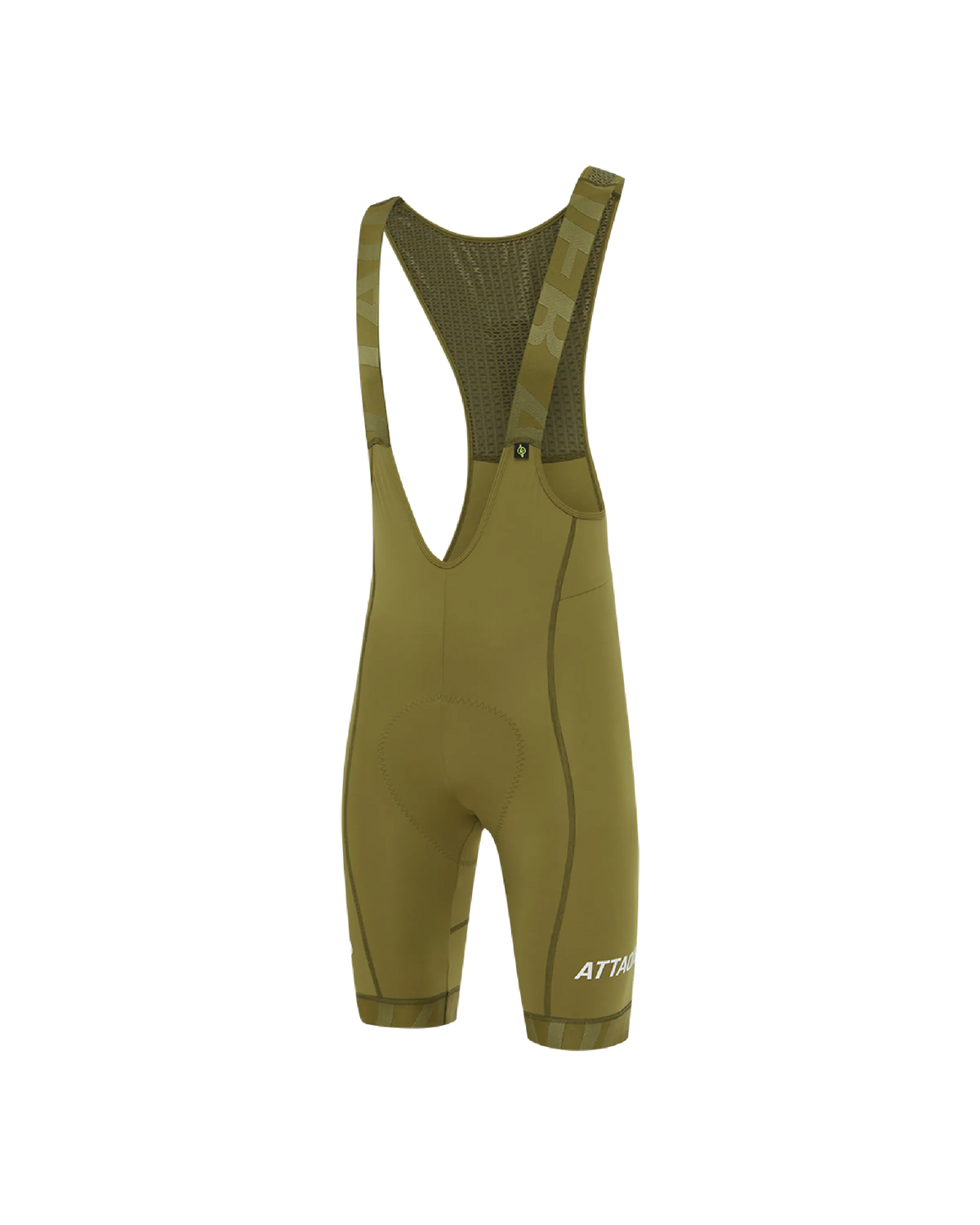 pdp-hide Attaquer Mens All Day Short Cycling Shorts Bib in Moss flat lay