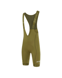 pdp-hide Attaquer Mens All Day Short Cycling Shorts Bib in Moss flat lay