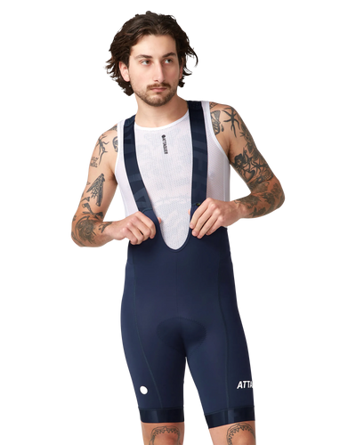 All Day Bib Short Navy-Attaquer Dead Stock-Attaquer