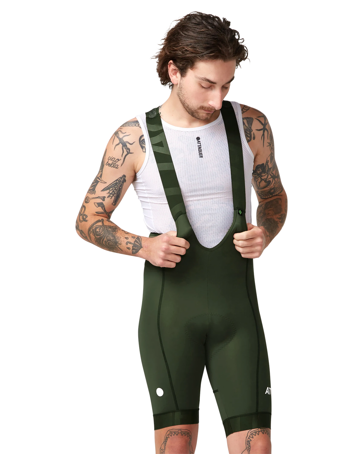 All Day Bib Short Pine-Attaquer Dead Stock-Attaquer