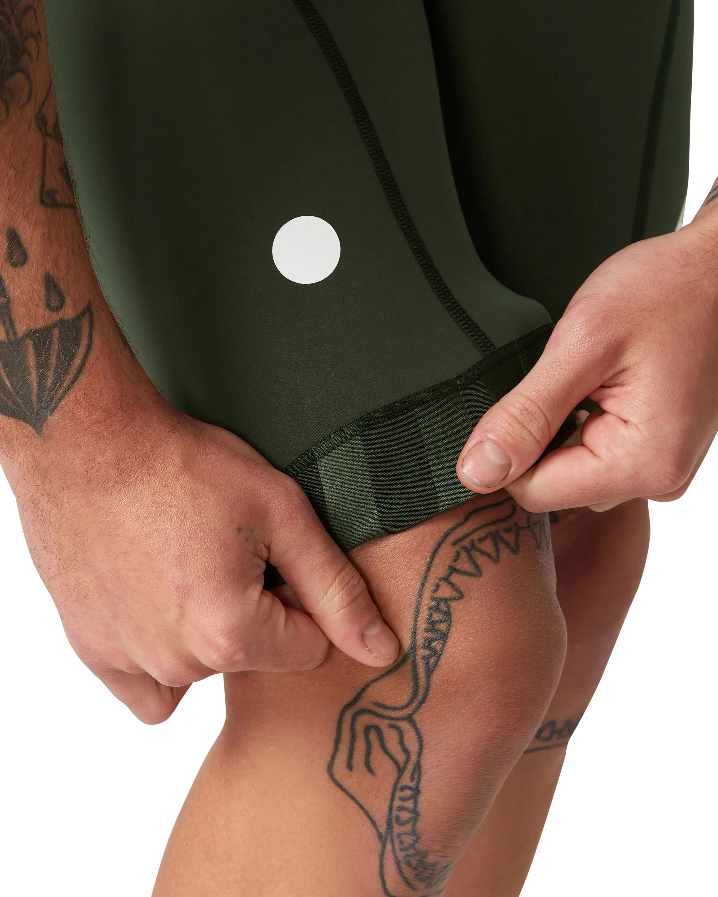 All Day Bib Short Pine/Tonal-Attaquer Dead Stock-Attaquer