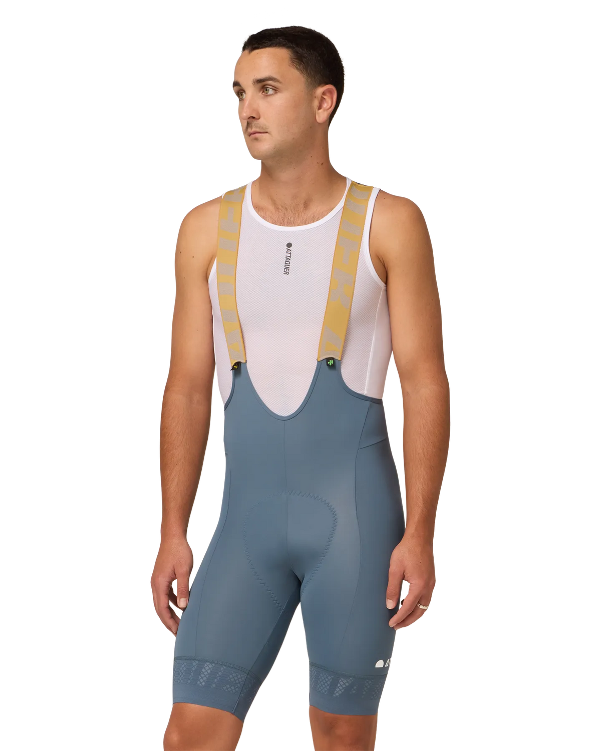 All Day Bib Short Steel-Attaquer-Attaquer